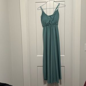 Teal color, dress size M